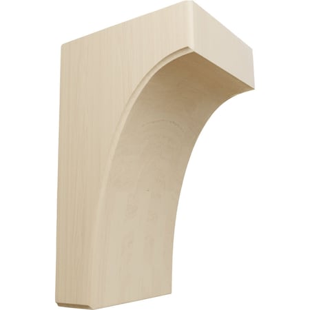 Ekena Millwork 5 1/4"W x 6"D x 10"H Clarksville Bracket, Rubberwood BKTW05X06X10CVRW
